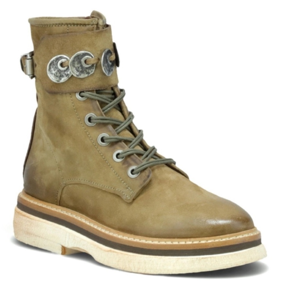 NWT AS98 Ingle Boots Moss Green size 41 9.5/10